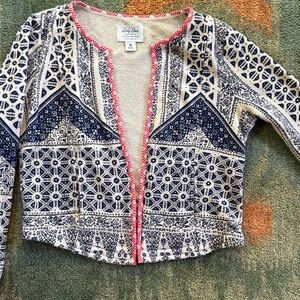 Lucky Lotus Open Cardigan